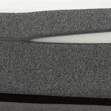 Modern Upholstered Platform Bed Frame – Elegant Fabric Headboard & Solid Wood Base