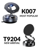 Magnetic + Vacuum Suction Phone Mount