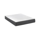 Modern Upholstered Platform Bed Frame – Elegant Fabric Headboard & Solid Wood Base