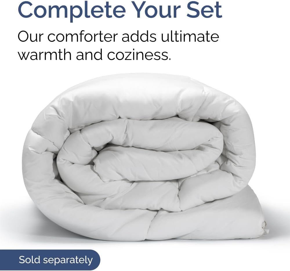 Luxury Deep Pocket Bed Sheets – 18–24 Inch Mattress Fit, Soft & Comfortable Bedding