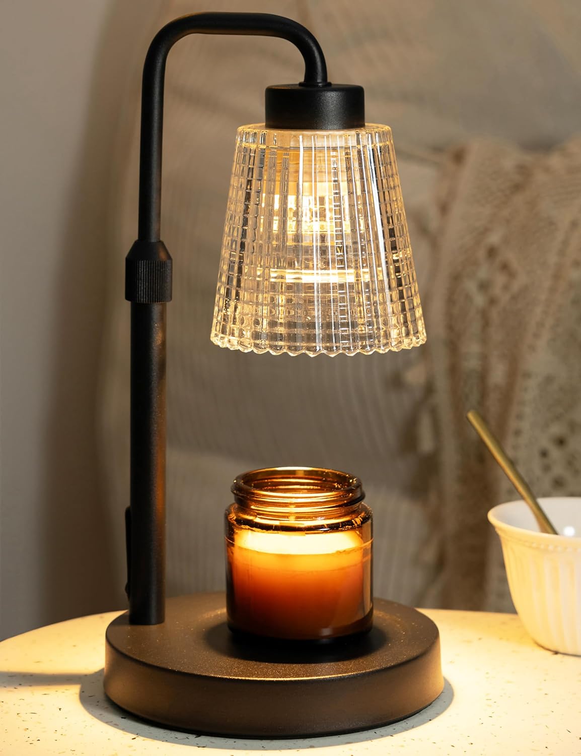 GODONLIF Candle Warmer Lamp with Timer – Adjustable Candle Warmer & Home Decor Gift