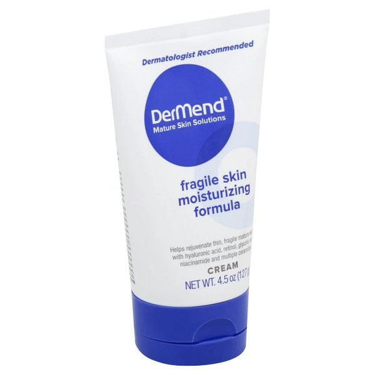 DerMend Fragile Skin Moisturizing Formula Cream – 4.5 oz | Gentle Skin Repair