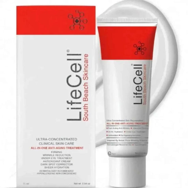 LifeCell All-In-One Anti-Aging Treatment – 2.54 oz | Retinol + Hyaluronic Acid