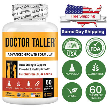 NuBest Doctor Taller – Height Growth Supplement for Kids & Teens, 60ct