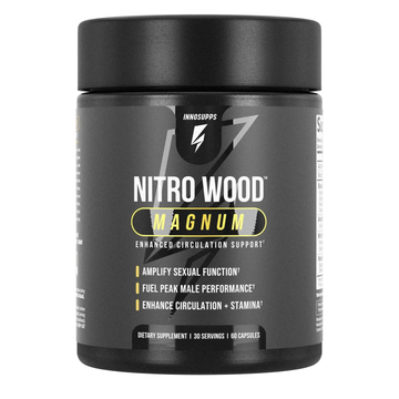 Inno Supps Nitro Wood MAGNUM Enhanced Circulation, Stamina, Sex Support